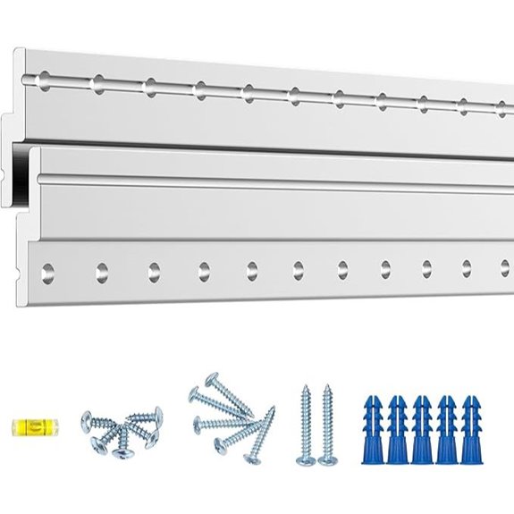 Heavy Duty French Cleat Hanger Wall Mount Brackets Pair