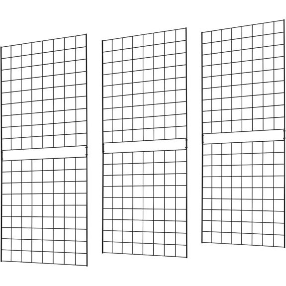 Heavy Duty Grid Wall Panels (Pack of 3)