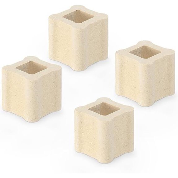 Nuanchu 4 Pack High Alumina Kiln Posts