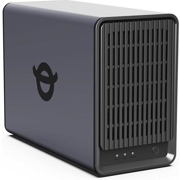 Yxk Zero1 2-Bay NAS 60TB 4K HDMI Remote Access