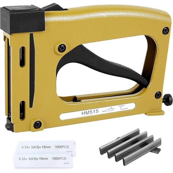 Picture Frame Stapler with 2000 Refills for Artists