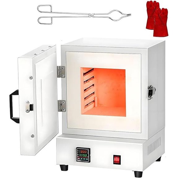 2000W Electric Burnout Oven Kiln for Jewelry and Crafting