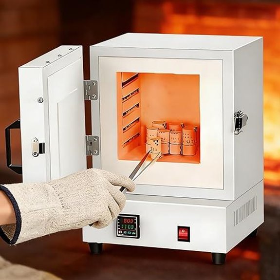 Professional 2000W Electric Kiln for Pottery and Jewelry