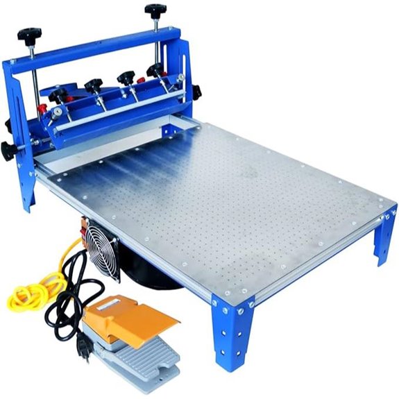 High Precision 3D Vacuum Screen Printer with 20x24 Inch Pallet