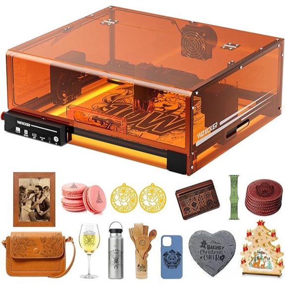 Laser Engraver Machine 10W 300x300mm Bed High Precision