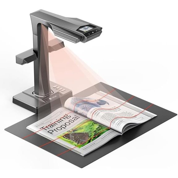 CZUR ET MAX High-Res Overhead Book Scanner
