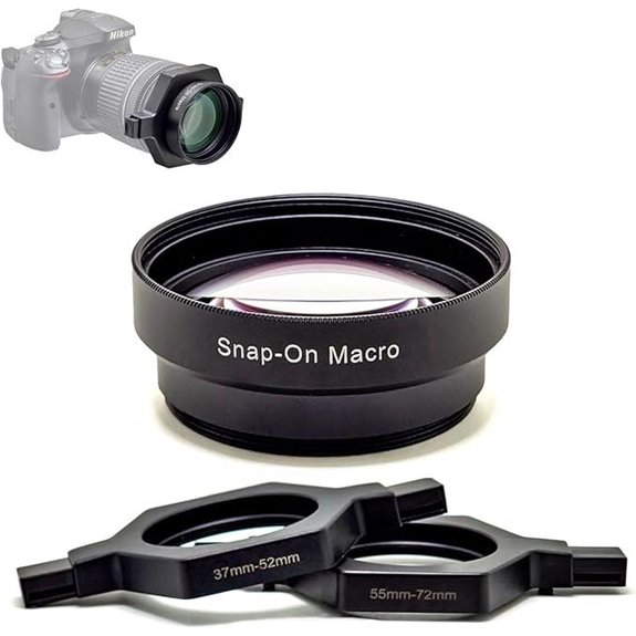 FotoZ HD Snap-on Macro Lens with Universal Adapter