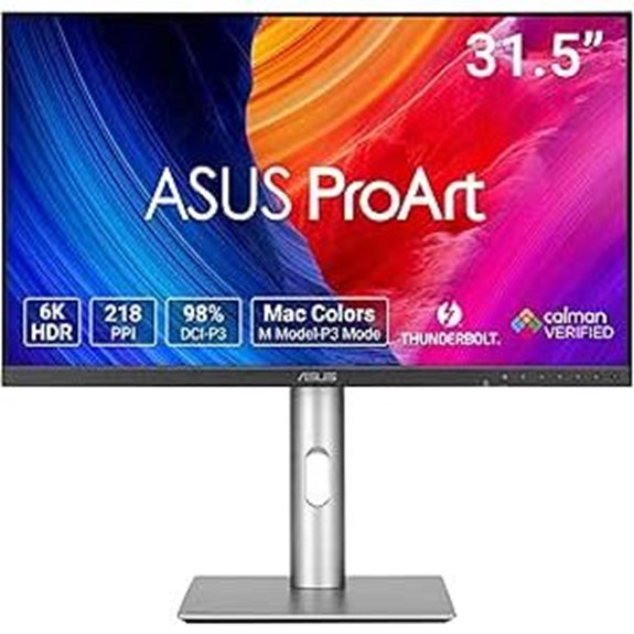 ASUS ProArt 32” 6K Professional Monitor