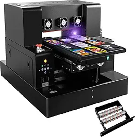 UV Flatbed Printer with High Resolution and Speed