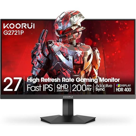 KOORUI 27 Gaming Monitor 200Hz 1ms G2721P