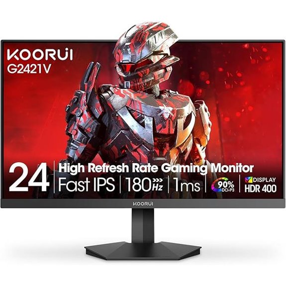KOORUI 24 Gaming Monitor 180Hz 1ms HDR400