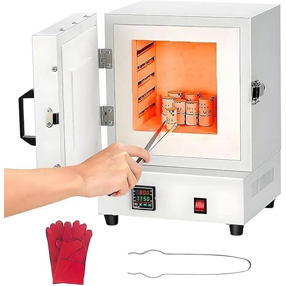 High-Temp Burnout Furnace 2102℉ (1150°C) 2000W