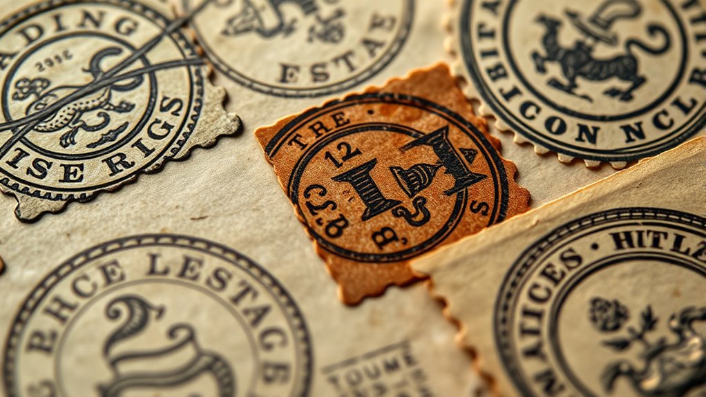 historical estate tax stamps