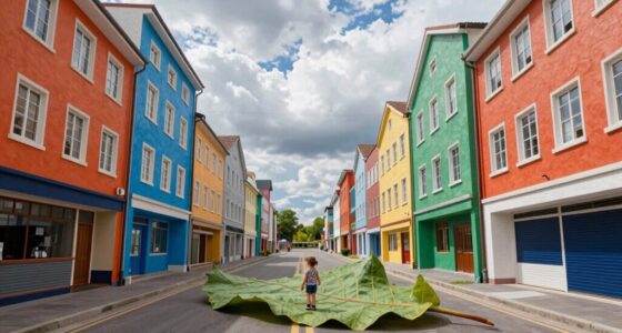 illusion of depth creation