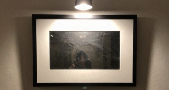 incorrect picture light placement