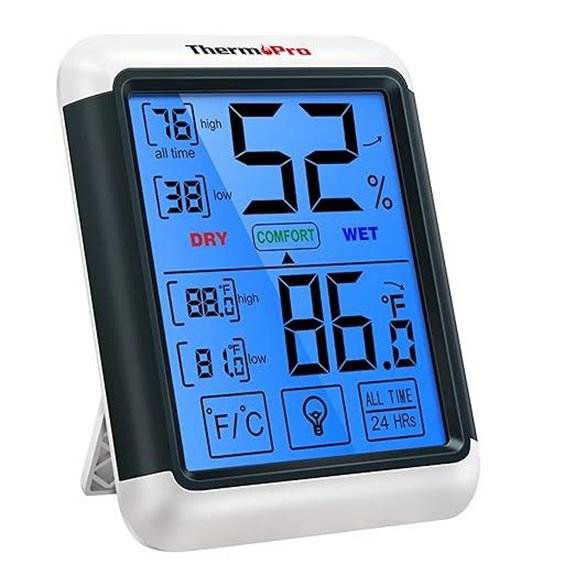 ThermoPro TP55 Indoor Humidity & Temperature Monitor