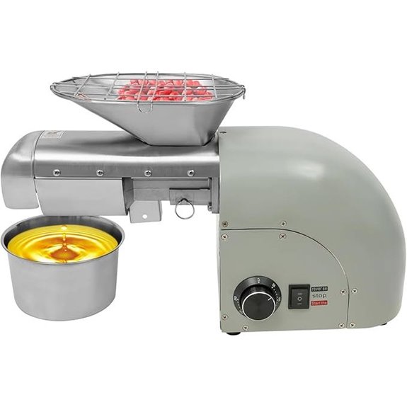 Commercial Stainless Steel Oil Press and Extractor