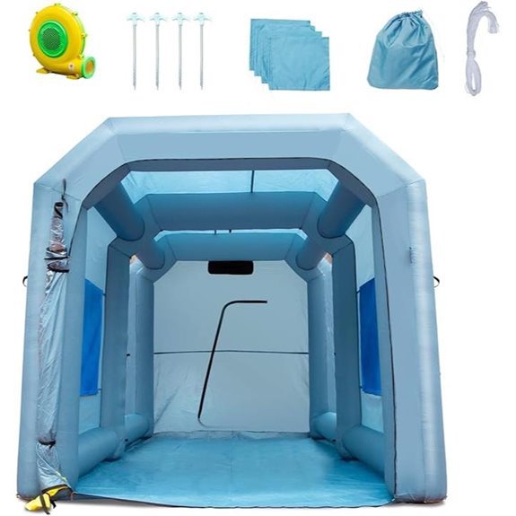 VEVOR Inflatable Spray Booth for Car Painting