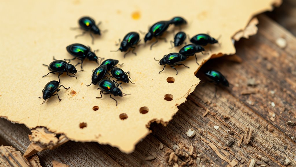 insect damage to materials