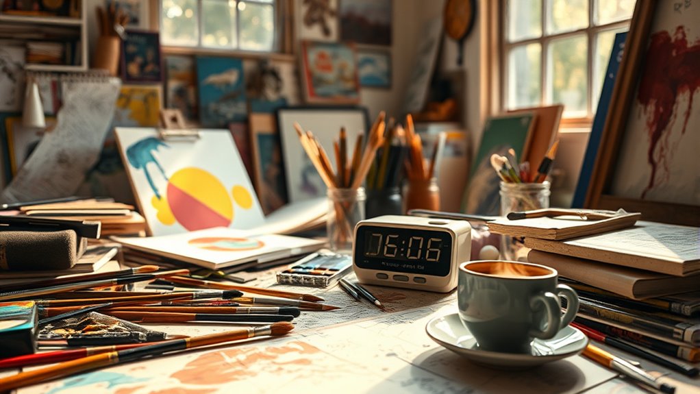 inspiration influences creative pace