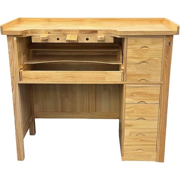 PMC Jewelers Bench with Storage Drawers