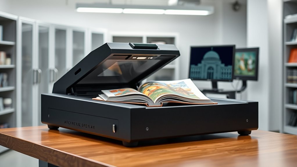 key archiving scanner features