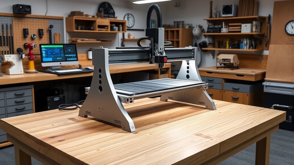 key cnc router features