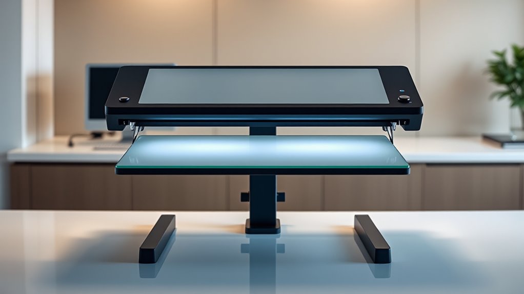 key copy stand features