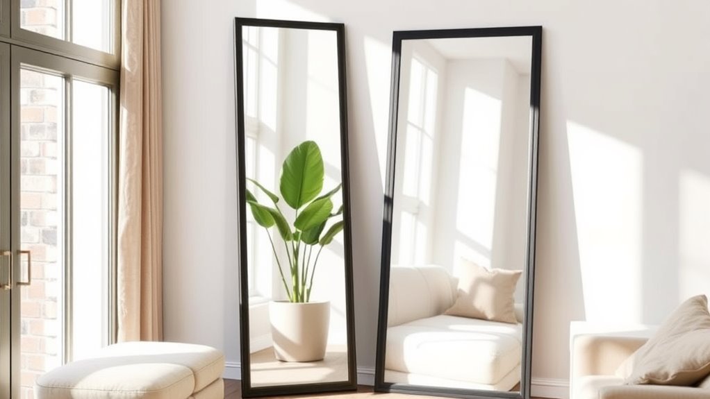 key factors for floor mirrors