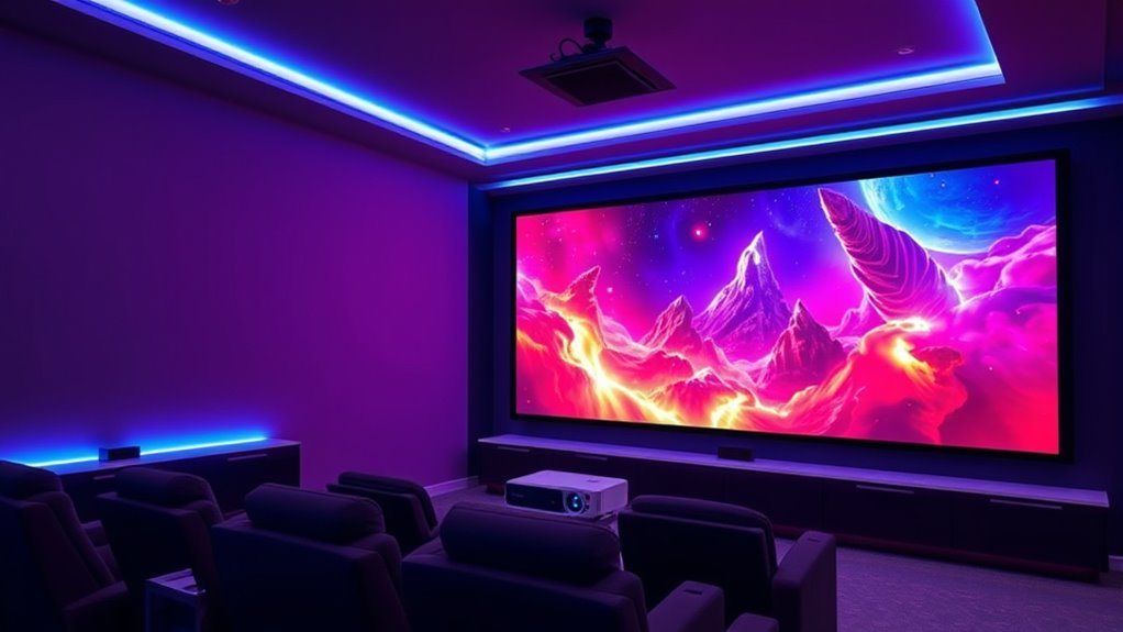 key home theater projector features