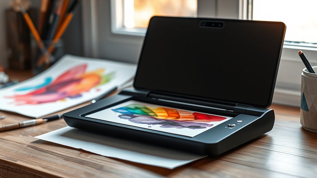 key scanner features for artists