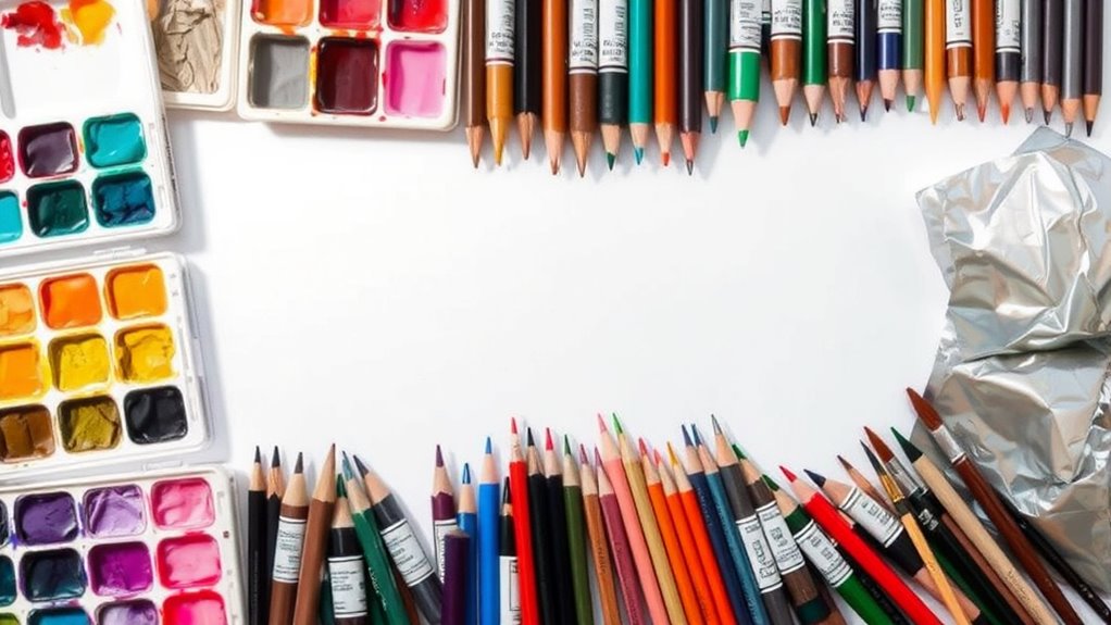 know art materials and mediums