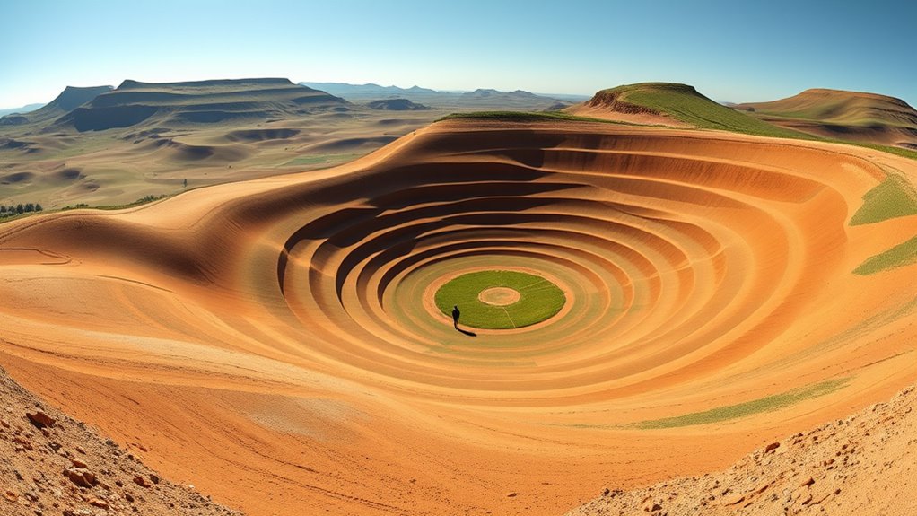 land art pioneers and works