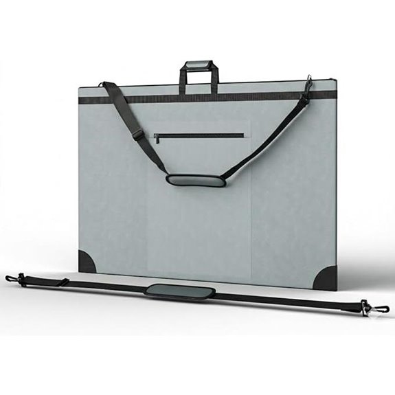 Large 24x36 Inches Art Portfolio Bag with Shoulder Strap