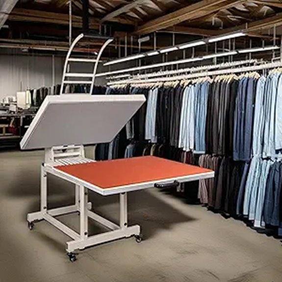 Large 32x40 Inch Clamshell Heat Press Machine