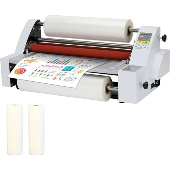 350mm Laminator Machine with Laminating Film