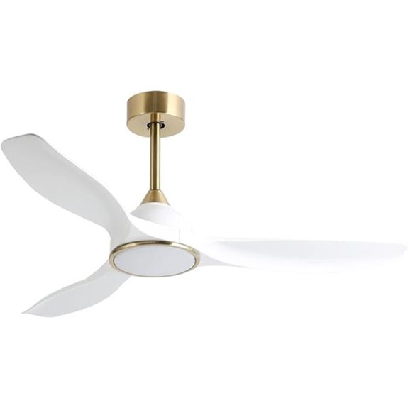 52-Inch 6-Speed Modern Ceiling Fan with Lights
