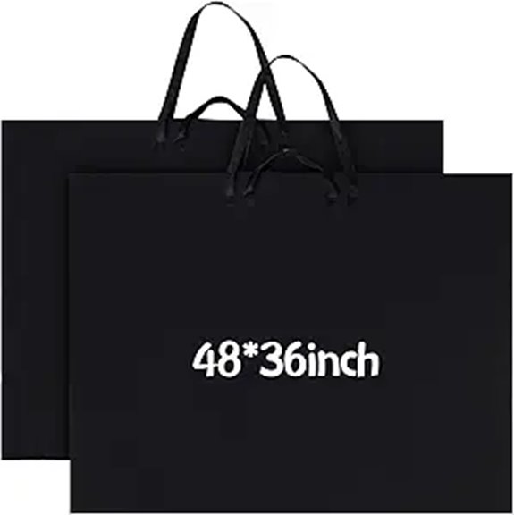 Abbylike Large Art Portfolio Bag with Shoulder Strap