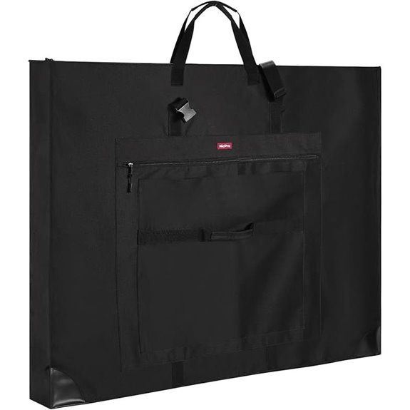 Nicpro Large Art Portfolio Case with Pockets