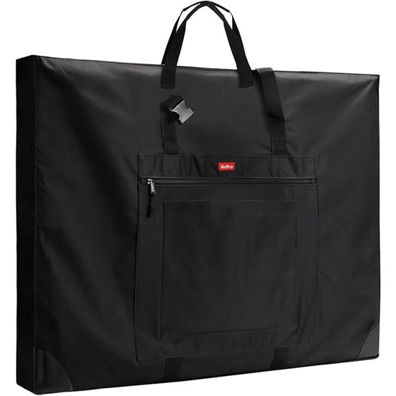 Nicpro Large Art Portfolio Case with Pockets