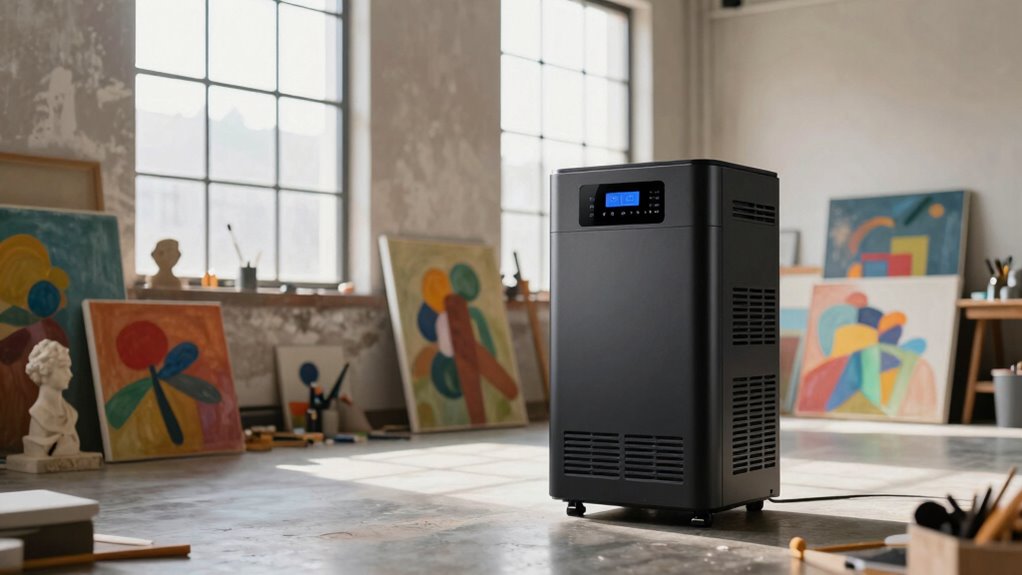 large art room dehumidifiers