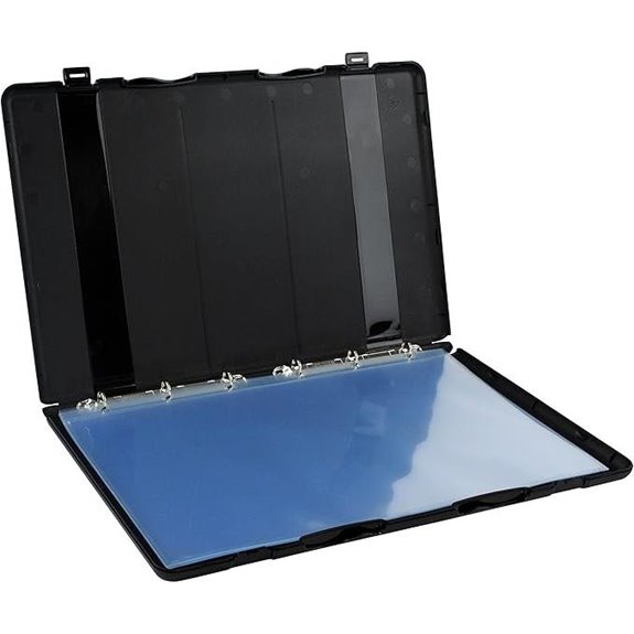 UniKeep Large 11x17 Enclosed Binder Black