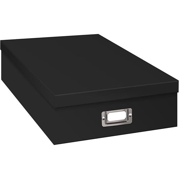 Pioneer Jumbo Scrapbook Storage Box (Black)