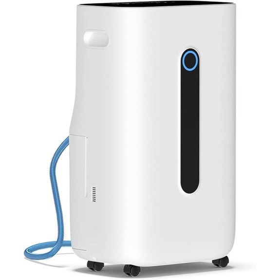 5000 Sq.Ft Dehumidifier with Drain Hose and Modes