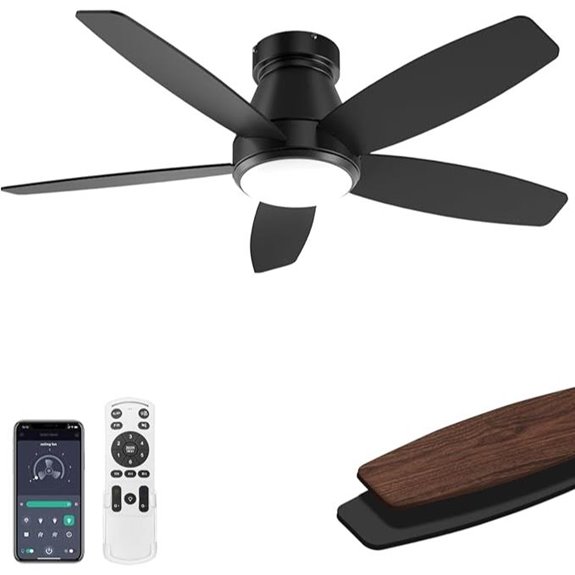 42-Inch Ceiling Fan with Light and Remote