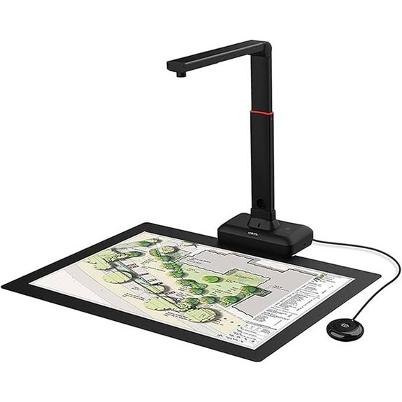 VIISAN Large Format A2/A3 Scanner with OCR