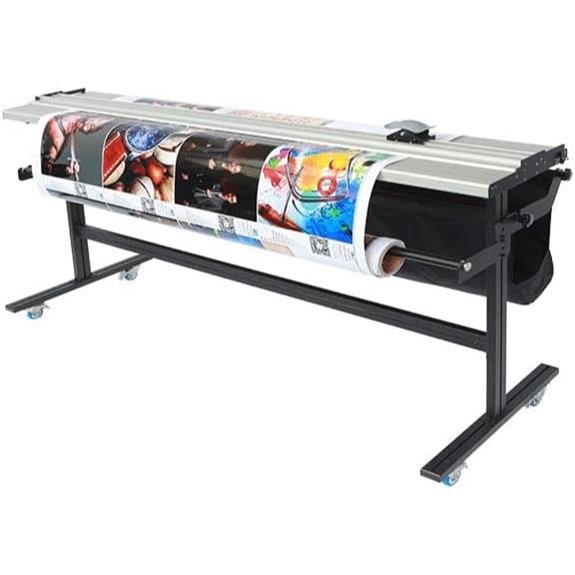 63-Inch Manual Paper Trimmer with Stand