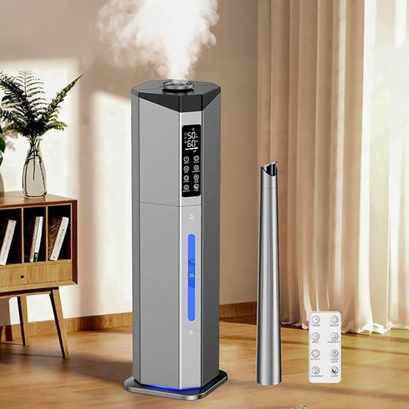 GloryAir 9L Dual Atomizer Humidifier for Large Rooms