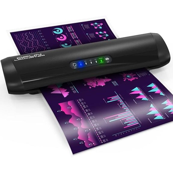 Commercial Laminator Machine with Laminating Sheets