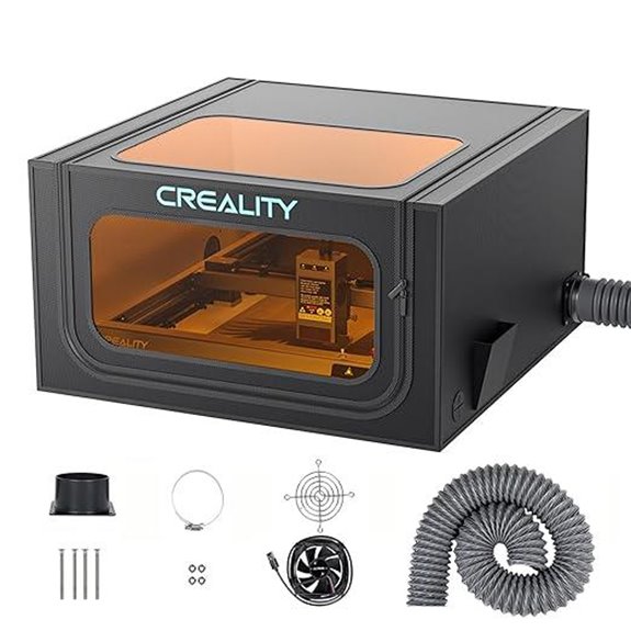 Creality Laser Engraver Enclosure with Eye Protection